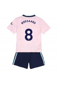 Arsenal Martin Odegaard #8 Babyklær Tredje Fotballdrakt til barn 2022-23 Korte ermer (+ Korte bukser)